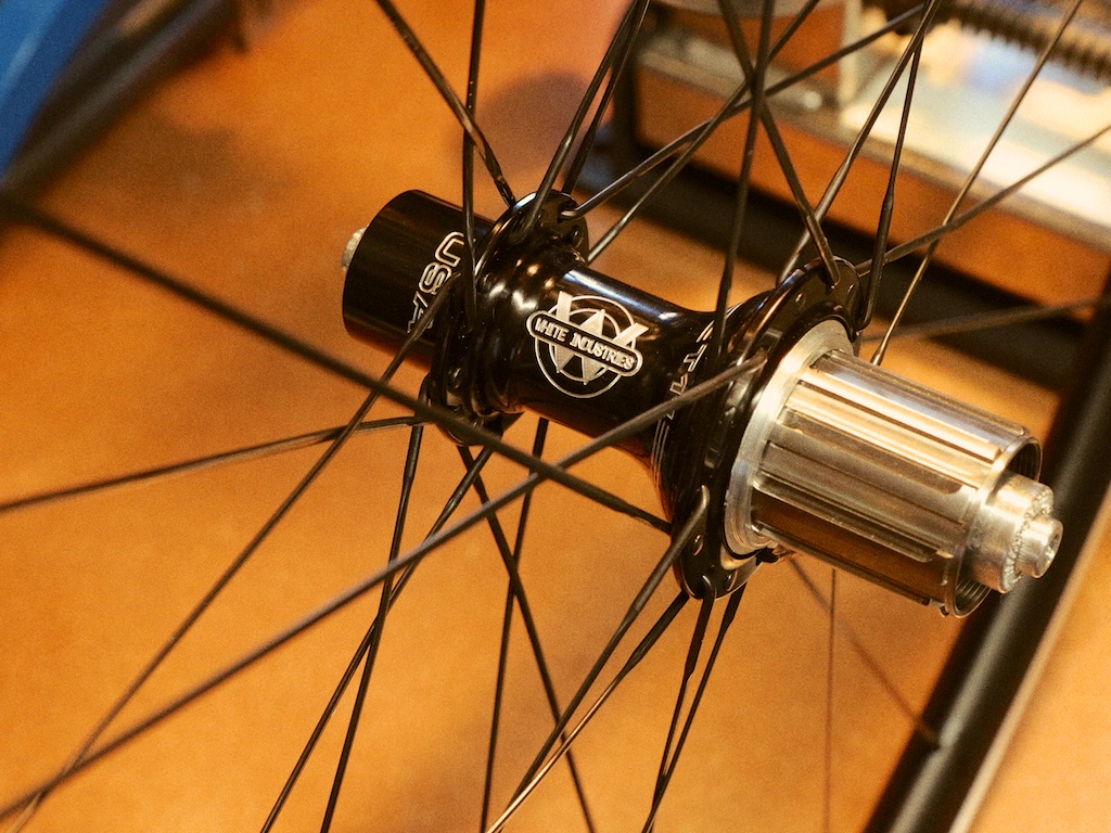 White Industries T11 hub with titanium freehub