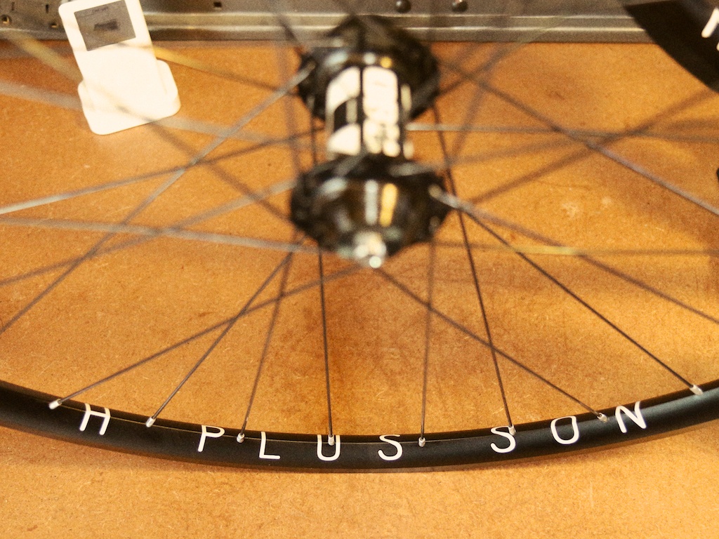DT Swiss 350 hubs and H Plus Son Archetype rims