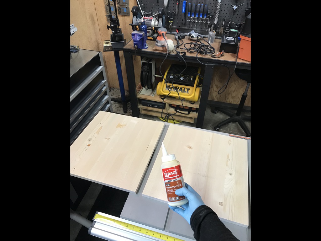 Goes together with wood glue