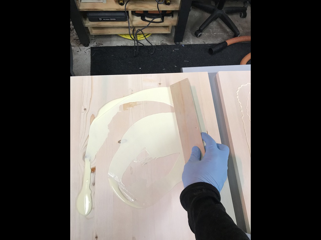 Goes together with wood glue
